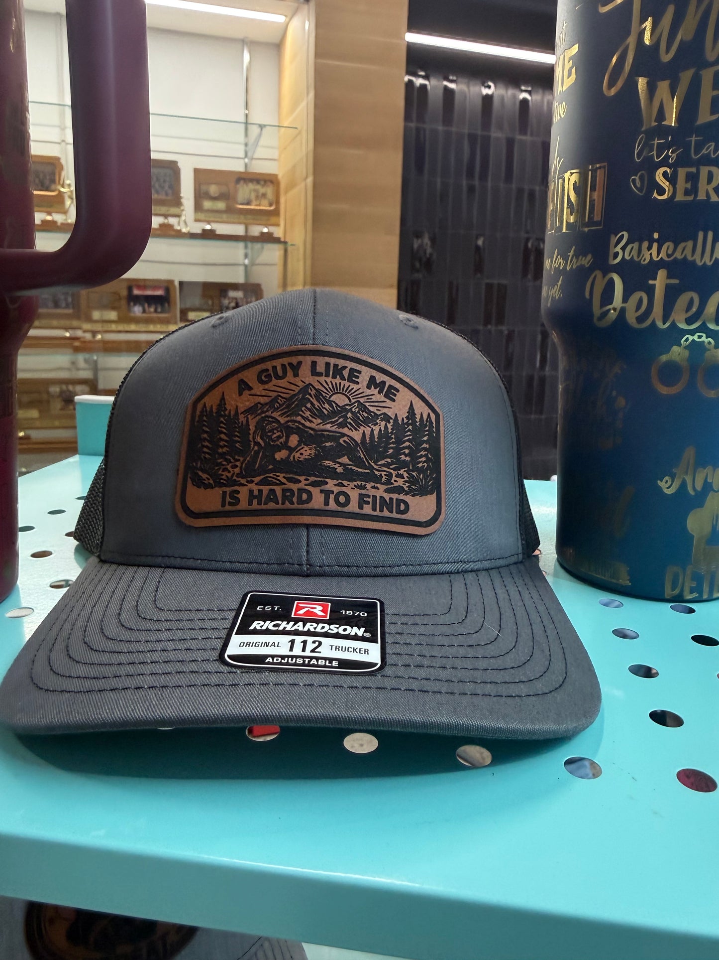 Bigfoot Sasquatch trucker hat